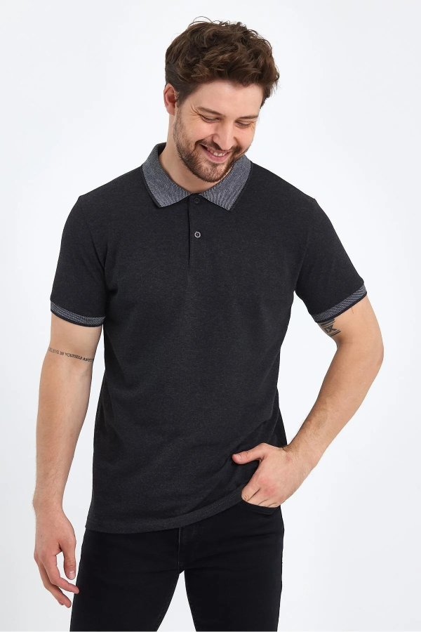 Erkek Polo Yaka Tişört - Görsel 7