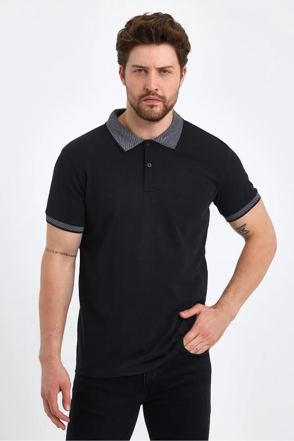 Erkek Polo Yaka Tişört - Görsel 11