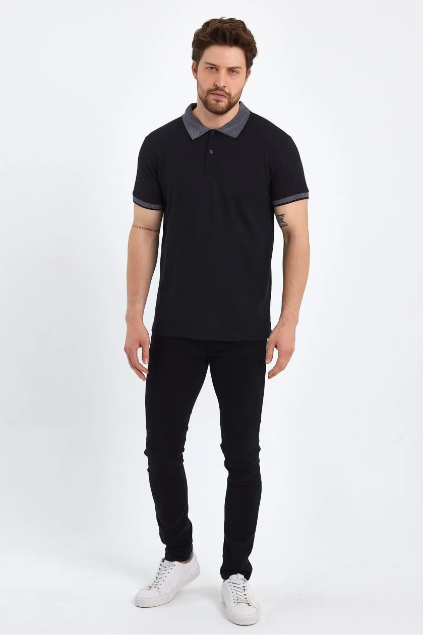 Erkek Polo Yaka Tişört - Görsel 12