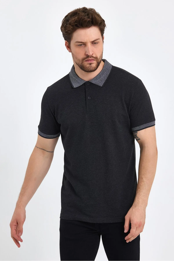 Erkek Polo Yaka Tişört - Görsel 6