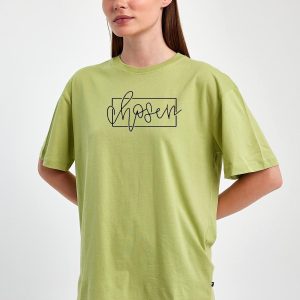 Kadın Baskılı Oversize T-Shirt