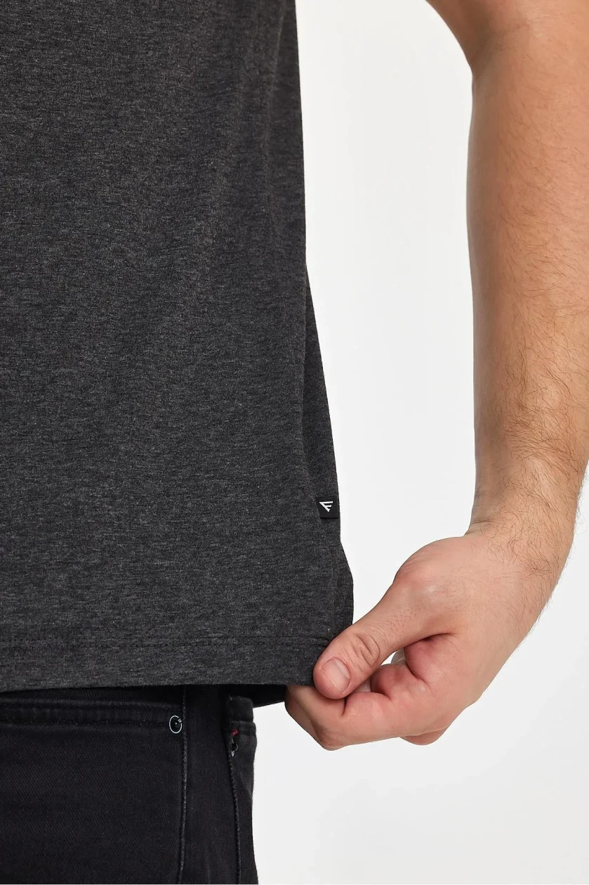Erkek Compact Penye V Yaka T-Shirt - Görsel 31