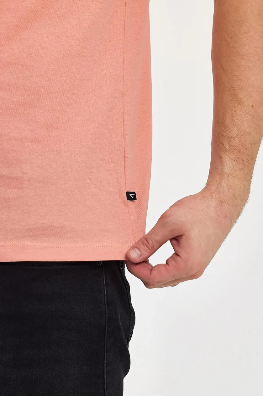 Erkek Compact Penye V Yaka T-shirt - Görsel 8