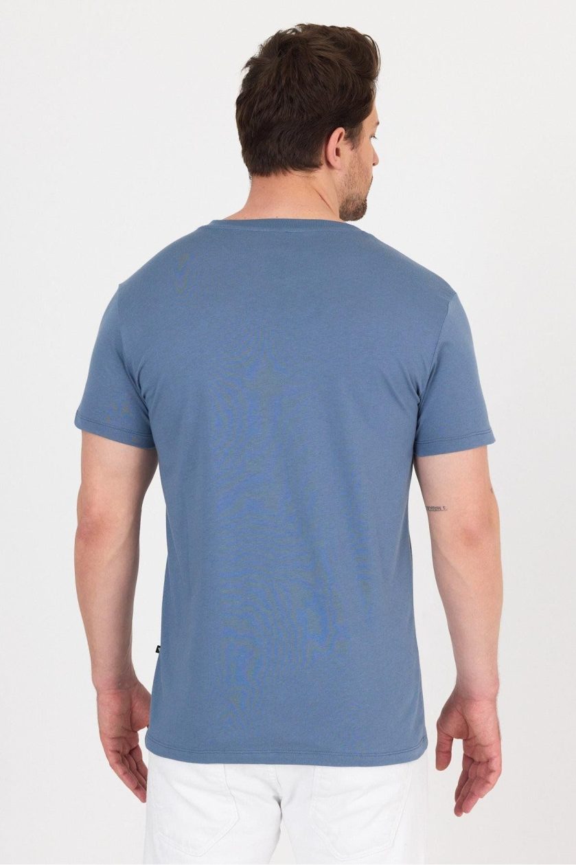Erkek Compact Penye V Yaka T-Shirt - Görsel 6