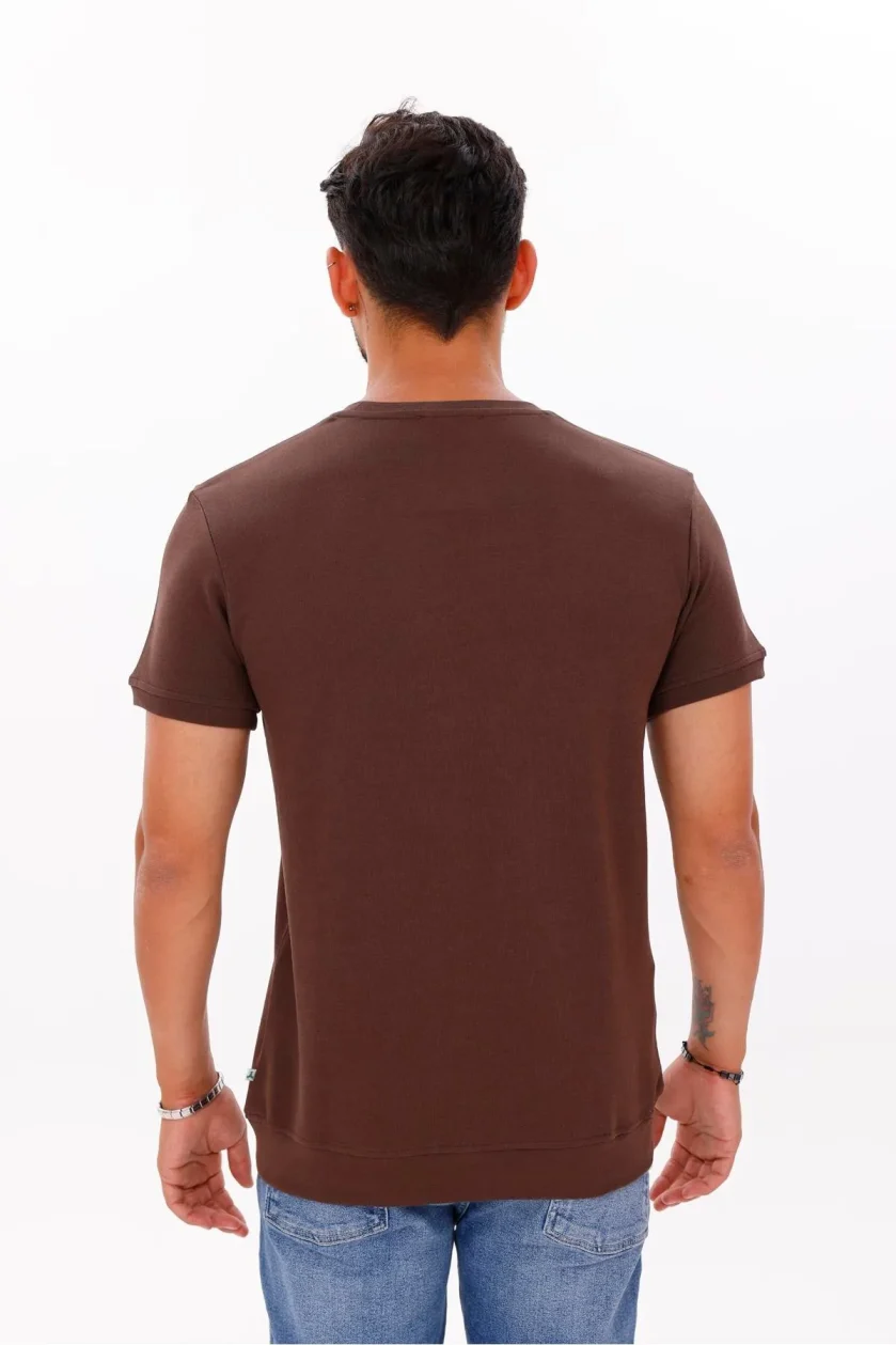 Erkek Etek Kol Ribanalı Doubleface Tshirt - Görsel 27