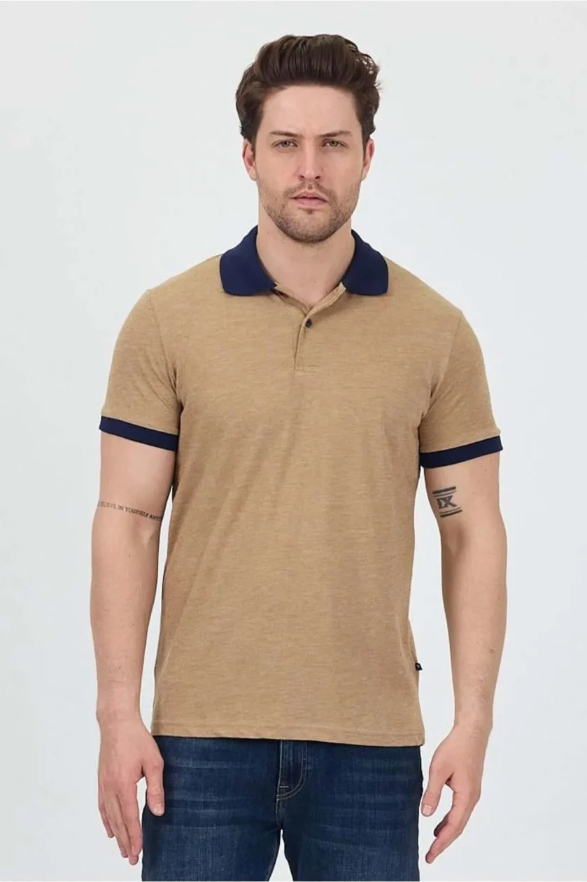 Erkek Garni Yakalı Polo Tshirt - Görsel 16