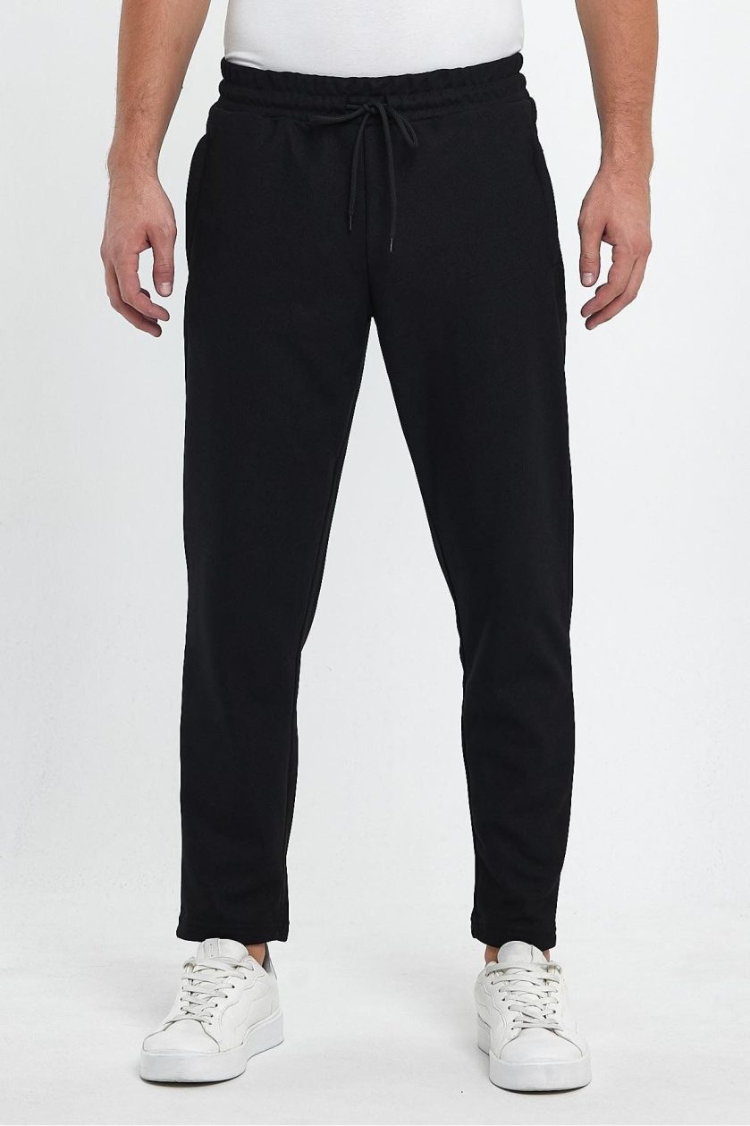 ERKEK ŞARDONLU POLYESTER PİKE CEP FERM.EŞOFMAN ALTI
