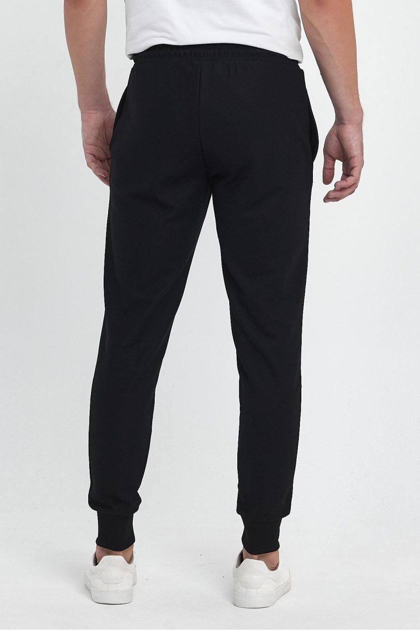 ERKEK ŞARDONLU POLYESTER PİKE PAÇA RİBANALI EŞOFMAN ALTI - Görsel 7