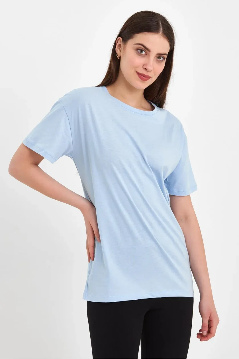 Kadın Oversize T-Shirt - Görsel 8