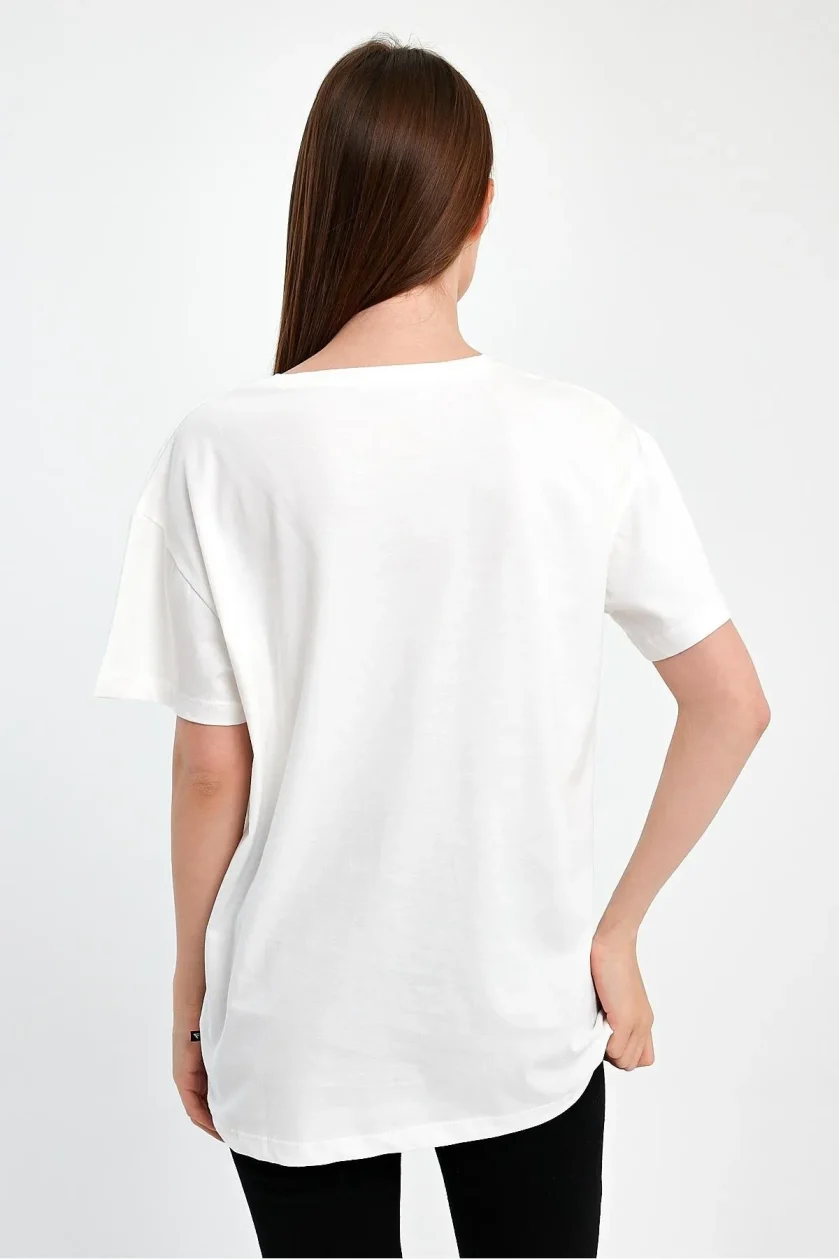 Kadın Oversize T-Shirt - Görsel 16