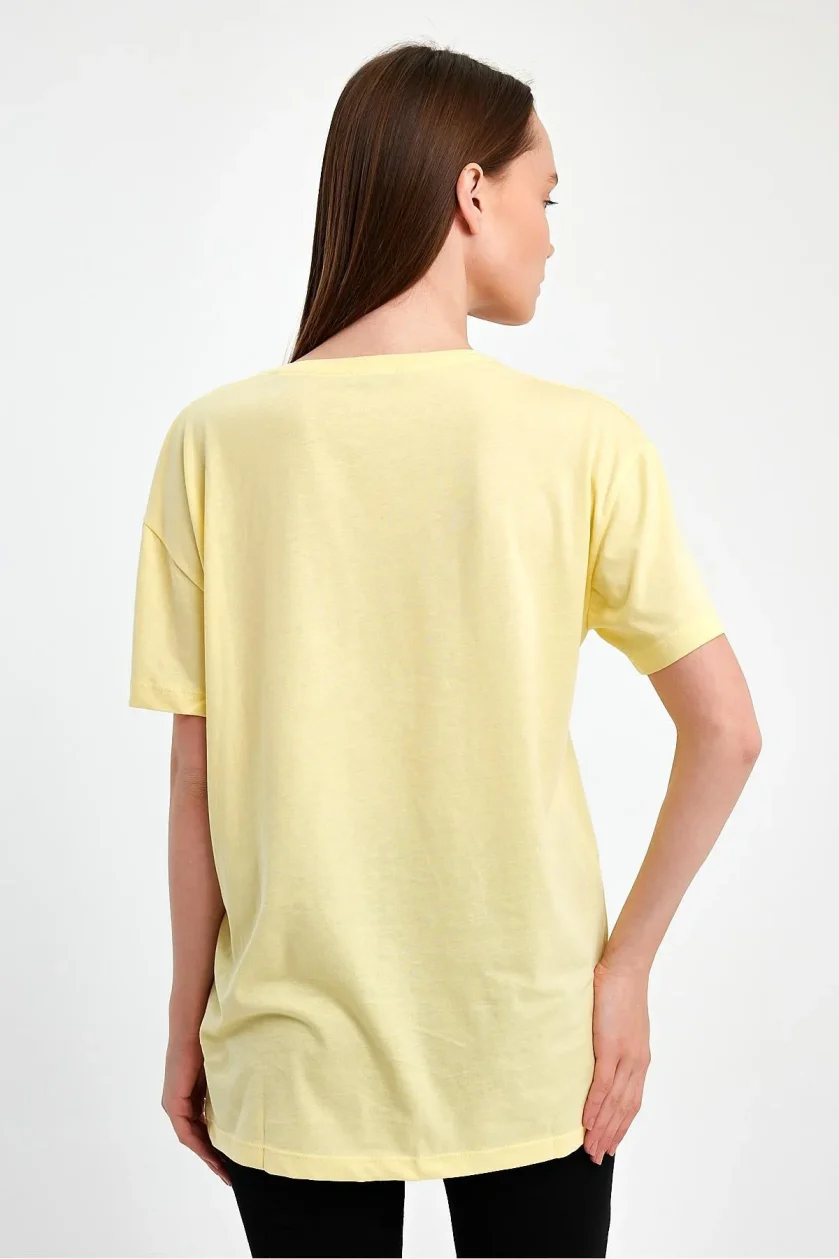 Kadın Oversize T-Shirt - Görsel 26