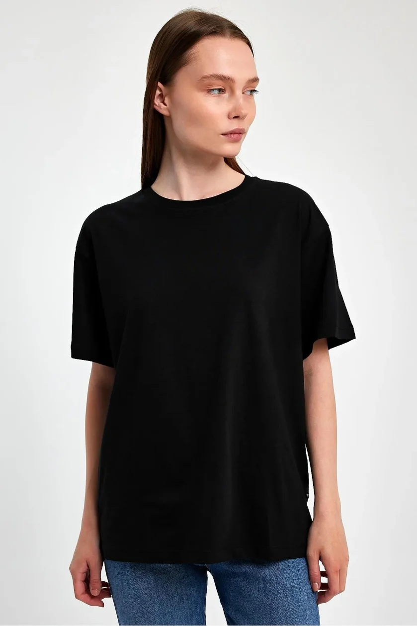 Kadın Oversize T-shirt - Görsel 9