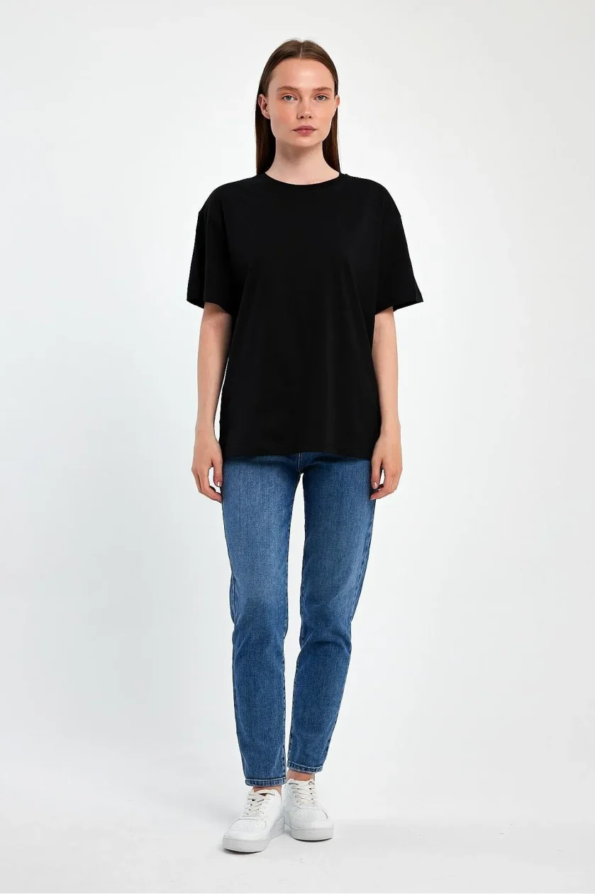 Kadın Oversize T-shirt - Görsel 10