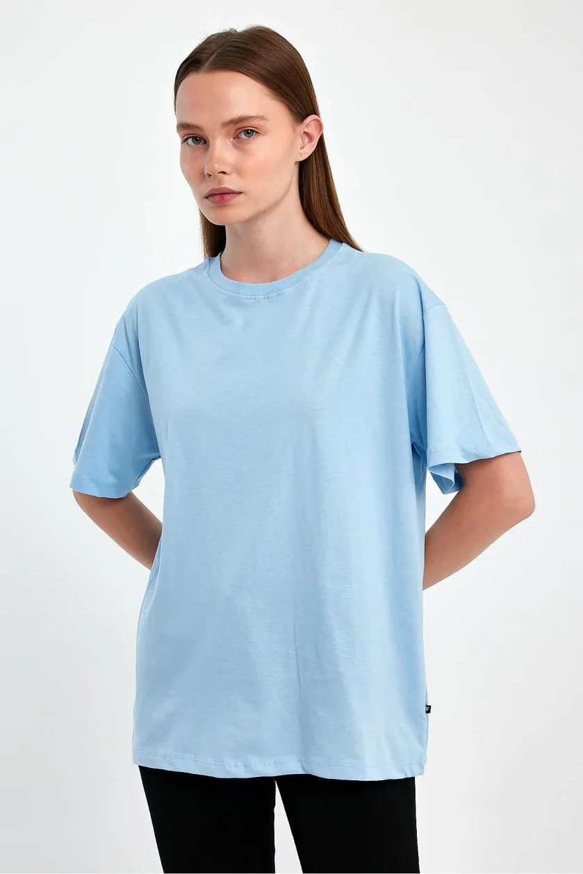 Kadın Oversize T-shirt - Görsel 12