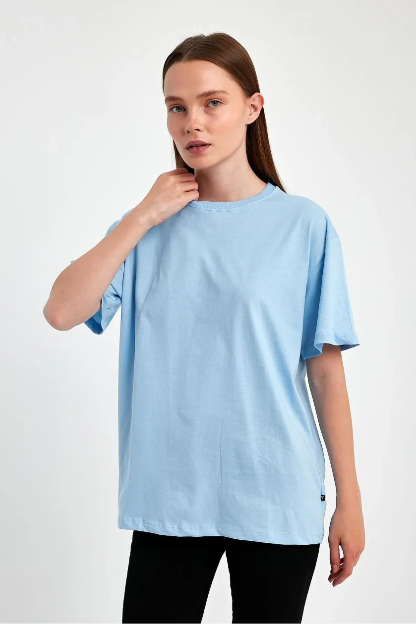 Kadın Oversize T-shirt - Görsel 15