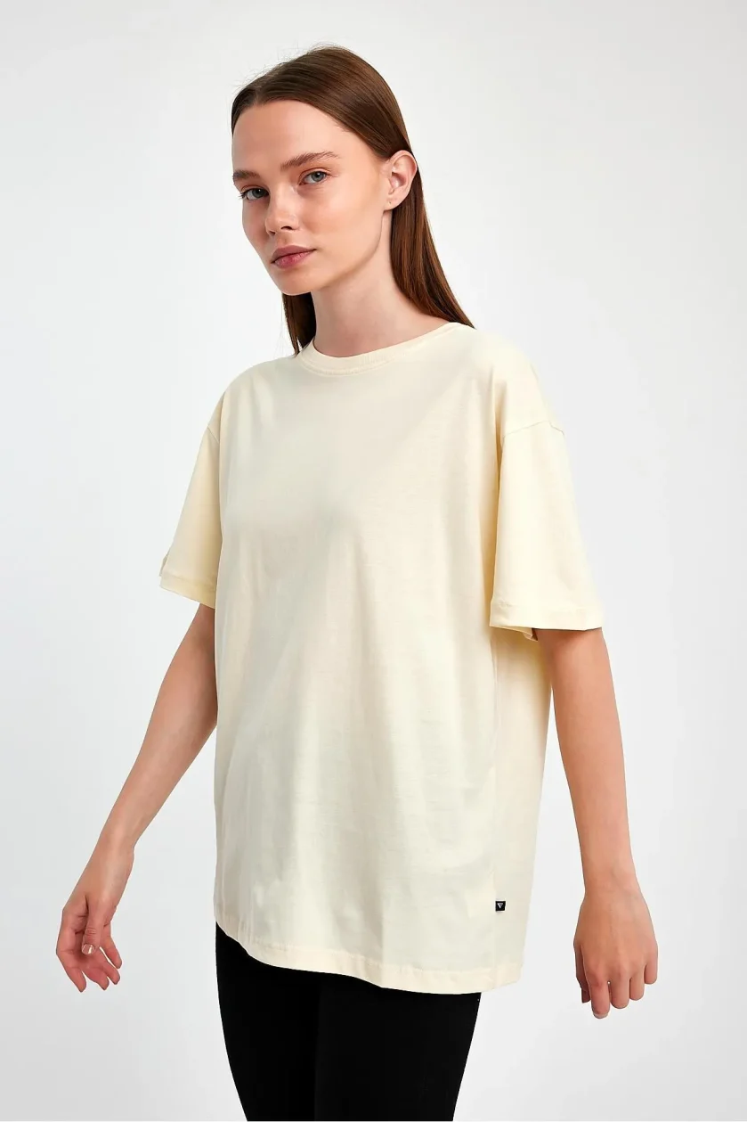 Kadın Oversize T-shirt - Görsel 19