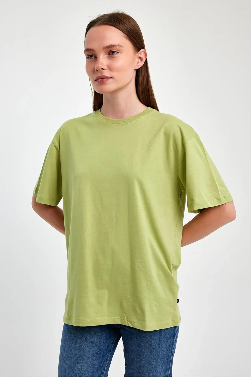 Kadın Oversize T-shirt - Görsel 21
