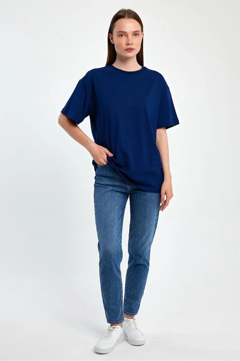 Kadın Oversize T-shirt - Görsel 31