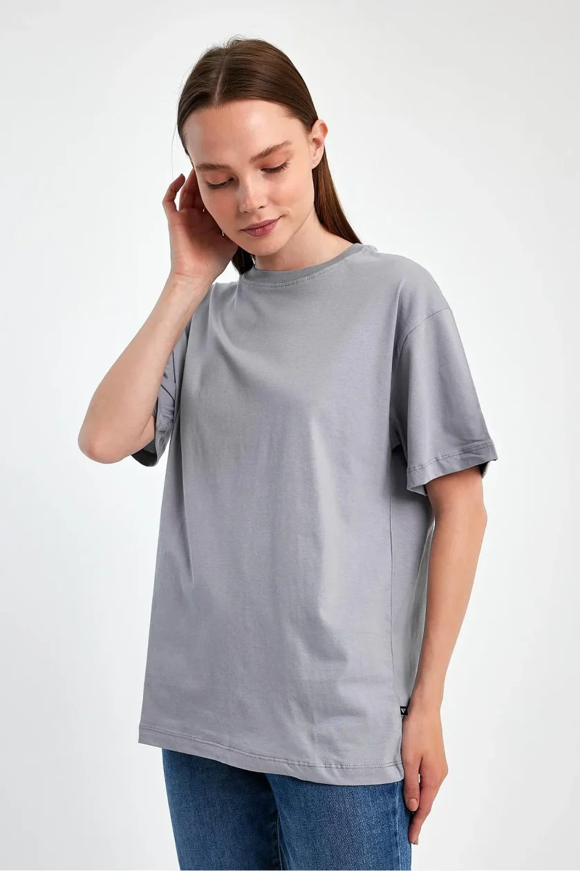 Kadın Oversize T-shirt - Görsel 34