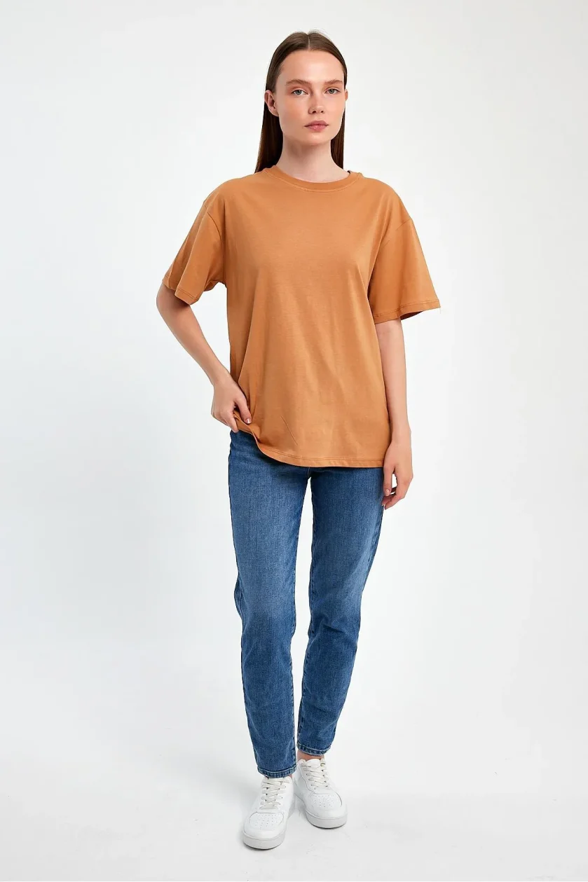 Kadın Oversize T-shirt - Görsel 39