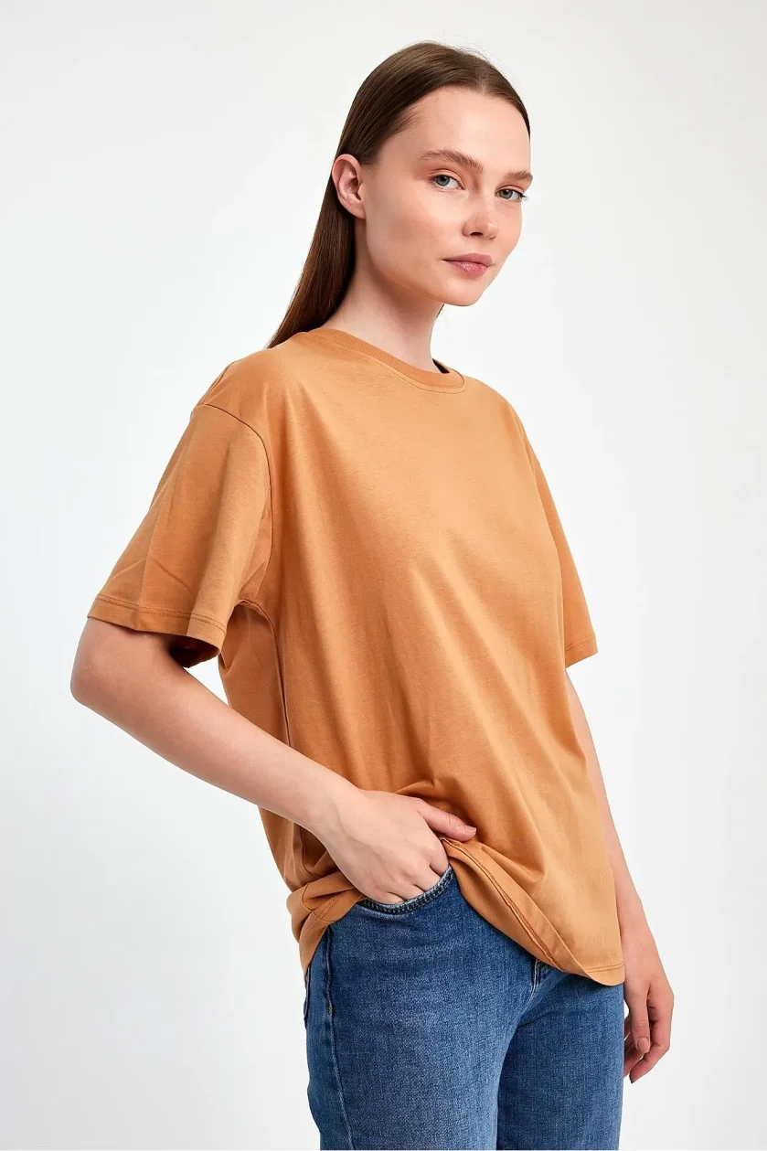 Kadın Oversize T-shirt - Görsel 40