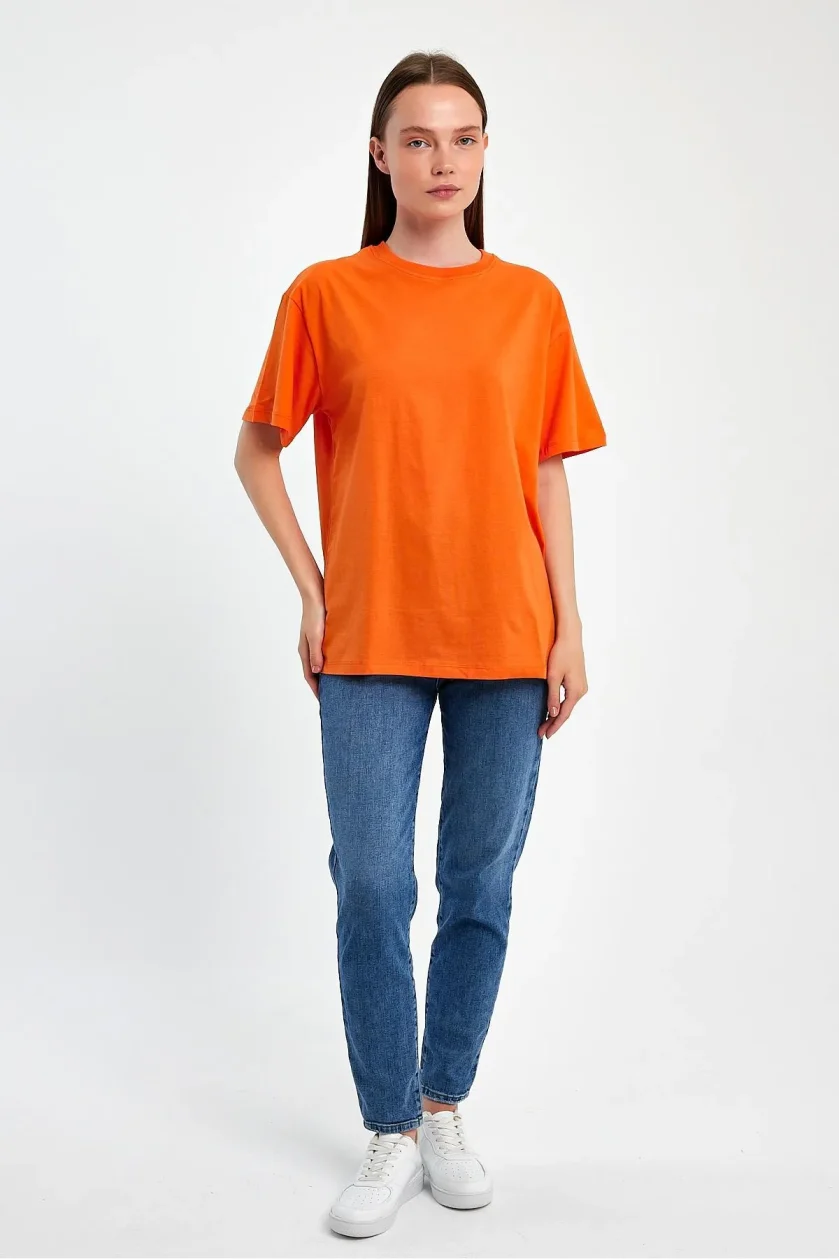 Kadın Oversize T-shirt - Görsel 42