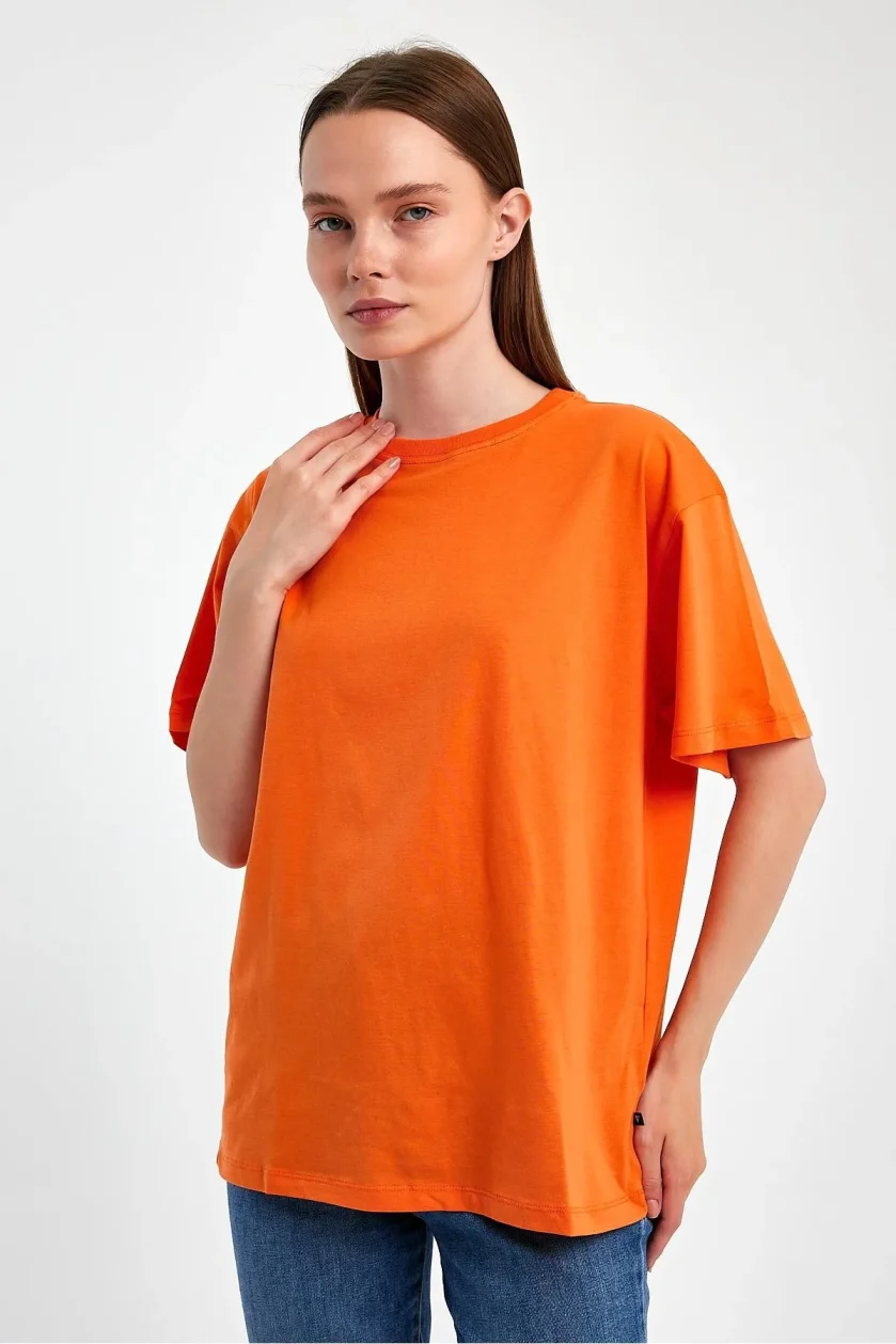 Kadın Oversize T-shirt - Görsel 45