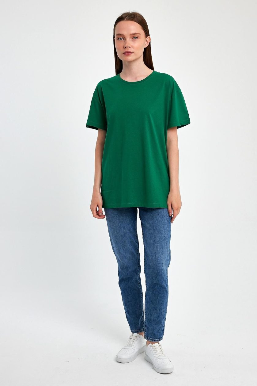 Kadın Oversize T-Shirt - Görsel 5