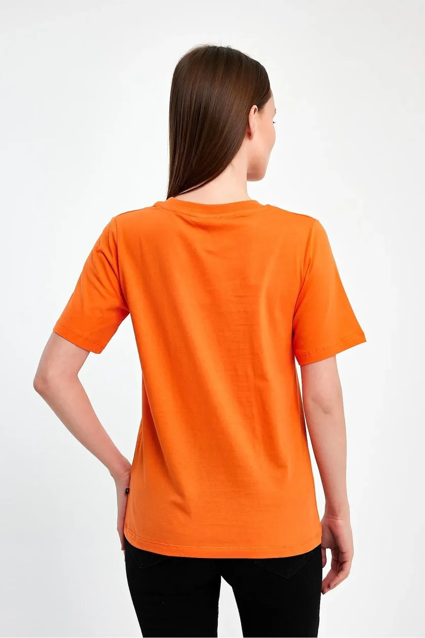 KADIN SIFIR YAKA T-SHIRT - Görsel 28