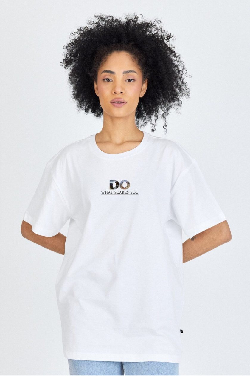 Unisex Ön Arka Baskılı T-Shirt - Görsel 2