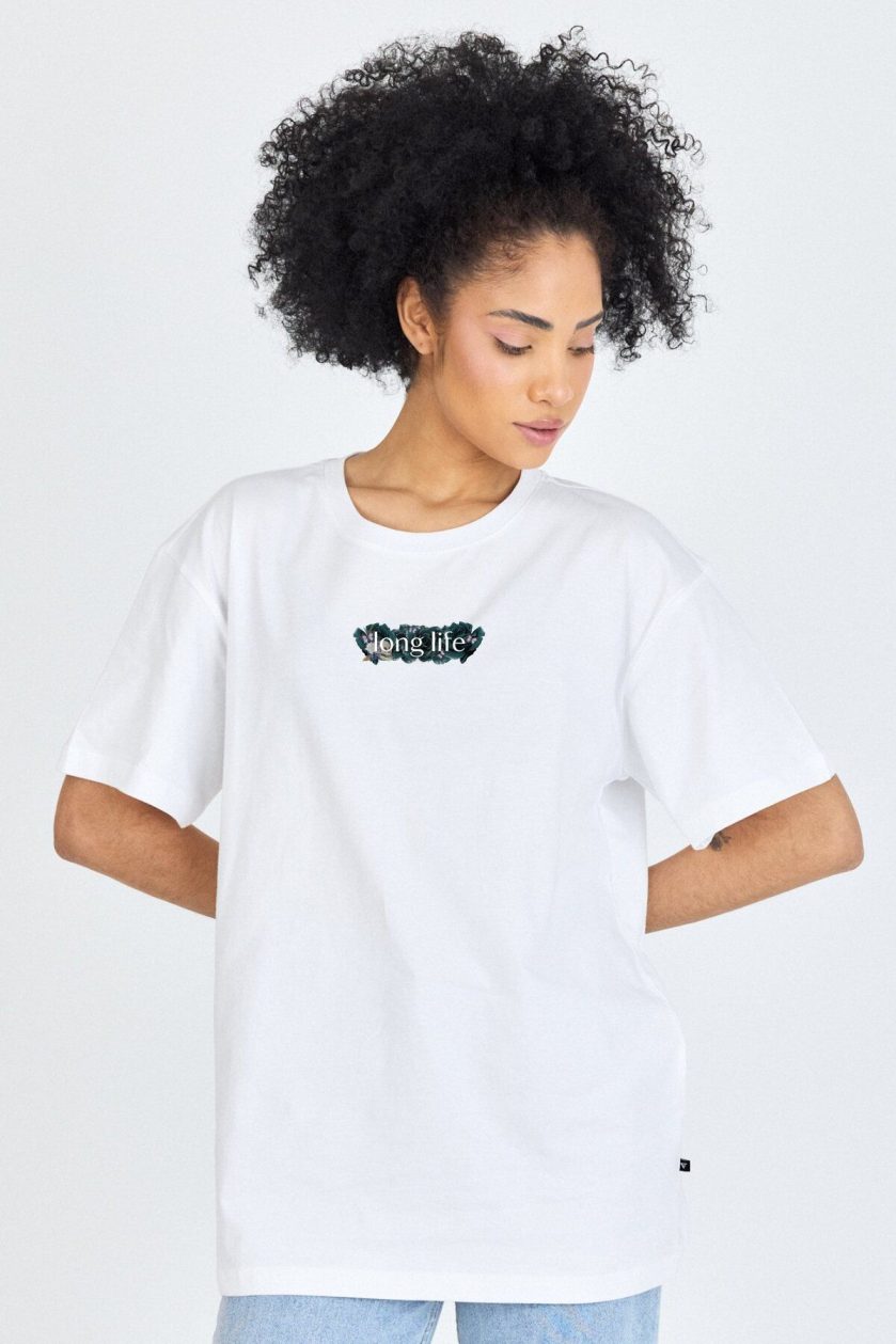 Unisex Ön Arka Baskılı T-Shirt - Görsel 2