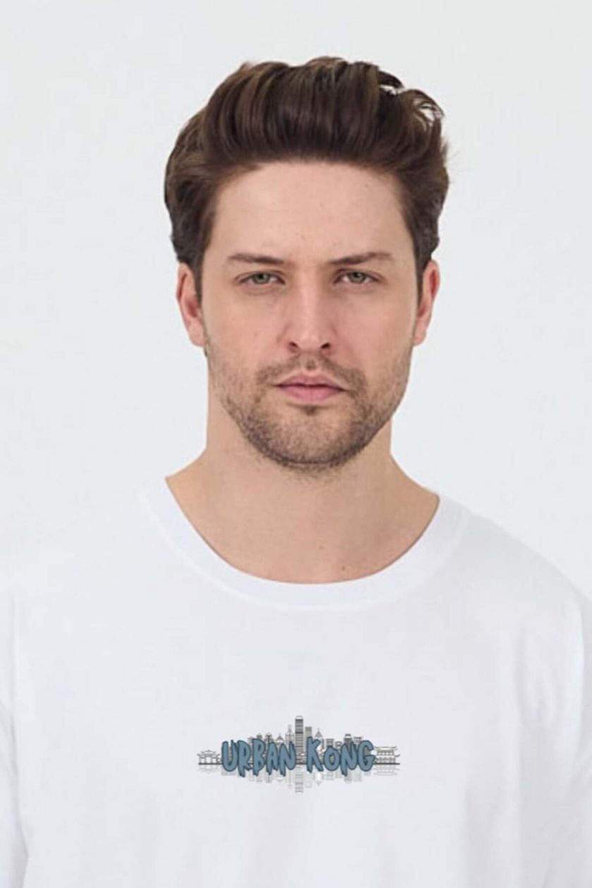 Unisex Ön Arka Baskılı T-Shirt - Görsel 3