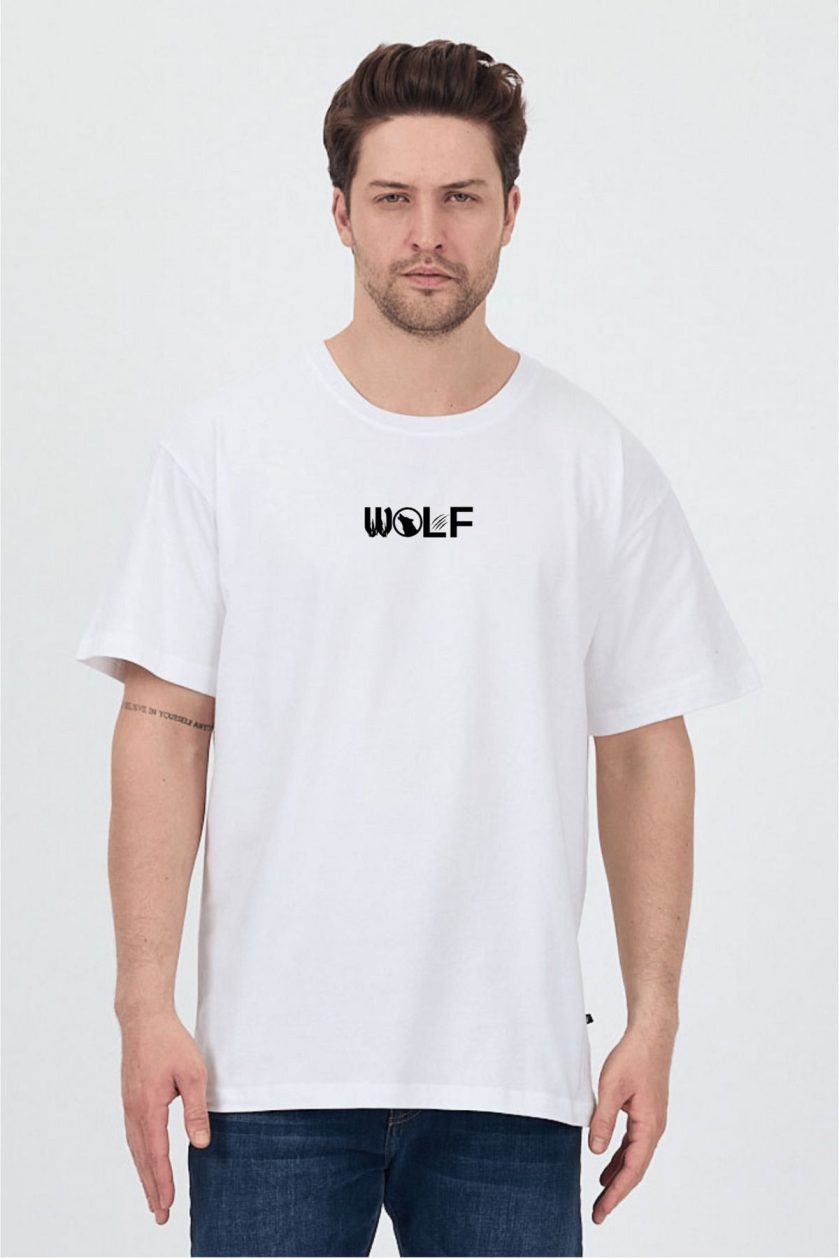 Unisex Ön Arka Baskılı T-Shirt - Görsel 2
