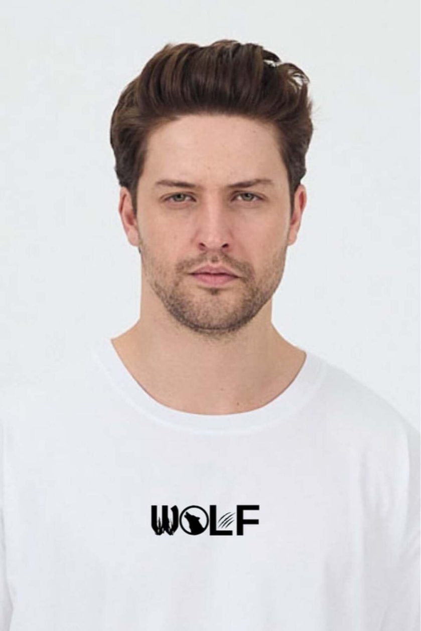 Unisex Ön Arka Baskılı T-Shirt - Görsel 3