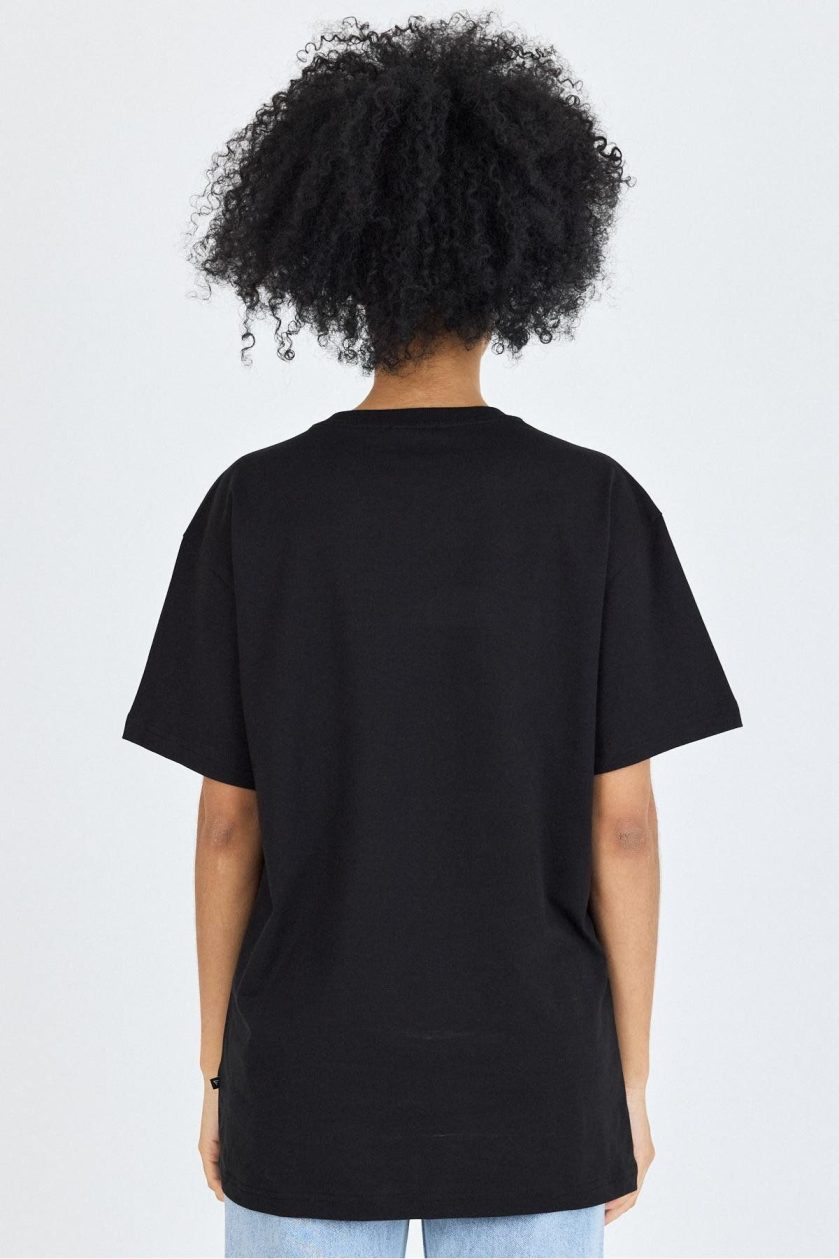 Unisex Oversize Sıfır Yaka T-Shirt - Görsel 5