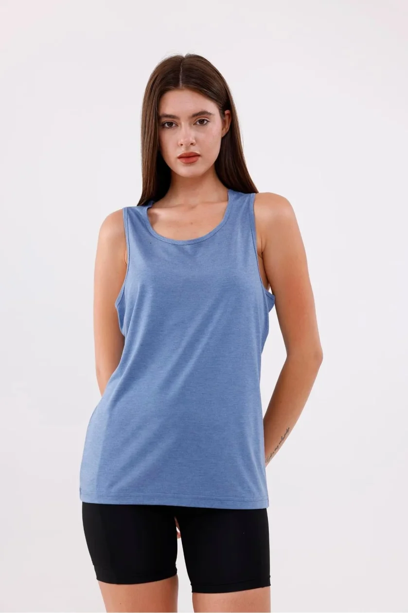 Unisex Sıfır Kol Atlet - Görsel 11