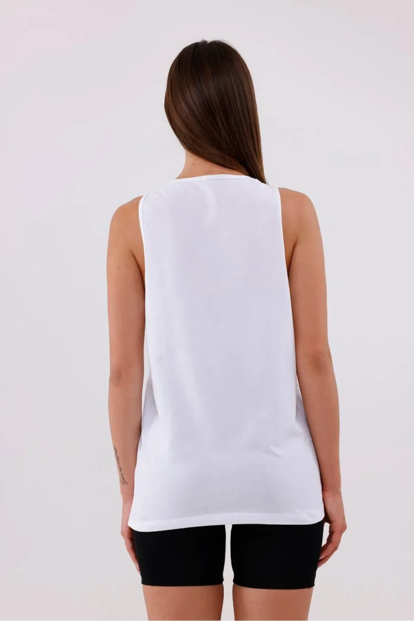 Unisex Sıfır Kol Atlet - Görsel 16