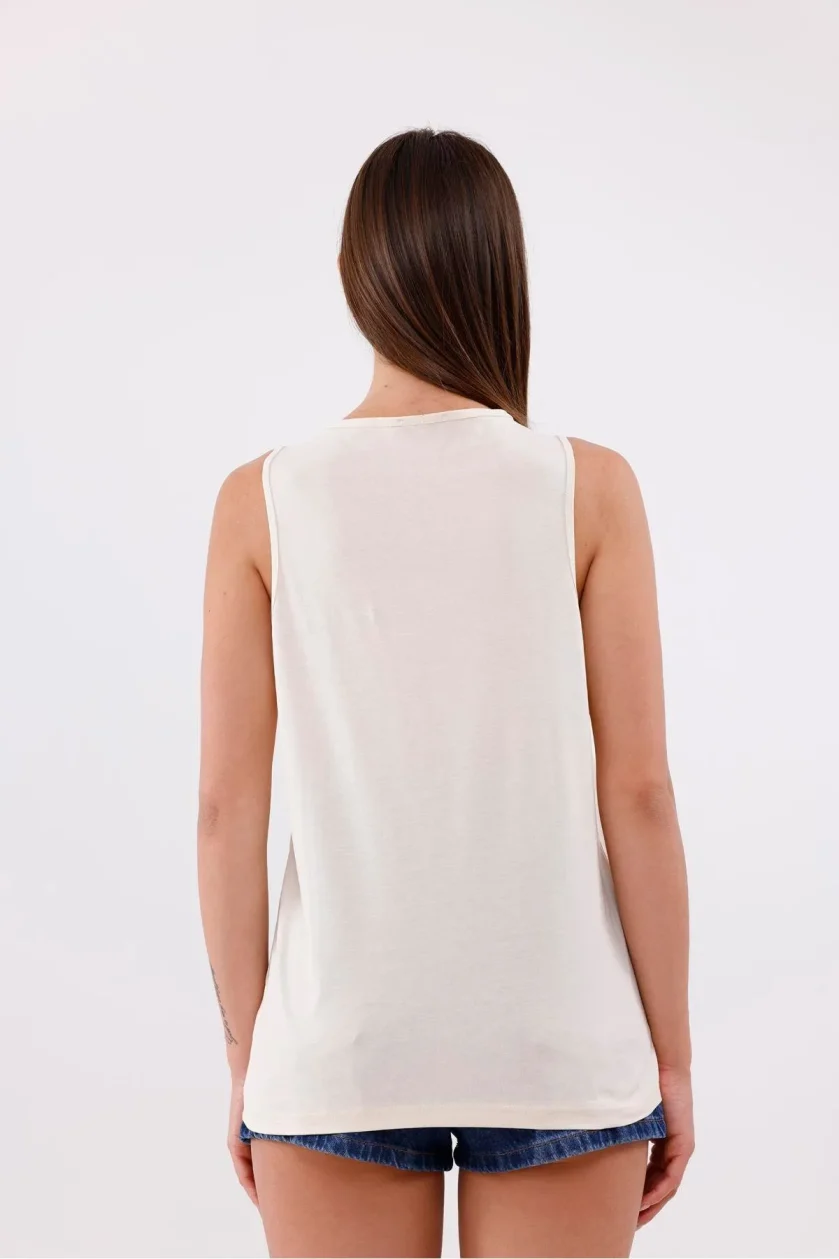 Unisex Sıfır Kol Atlet - Görsel 22