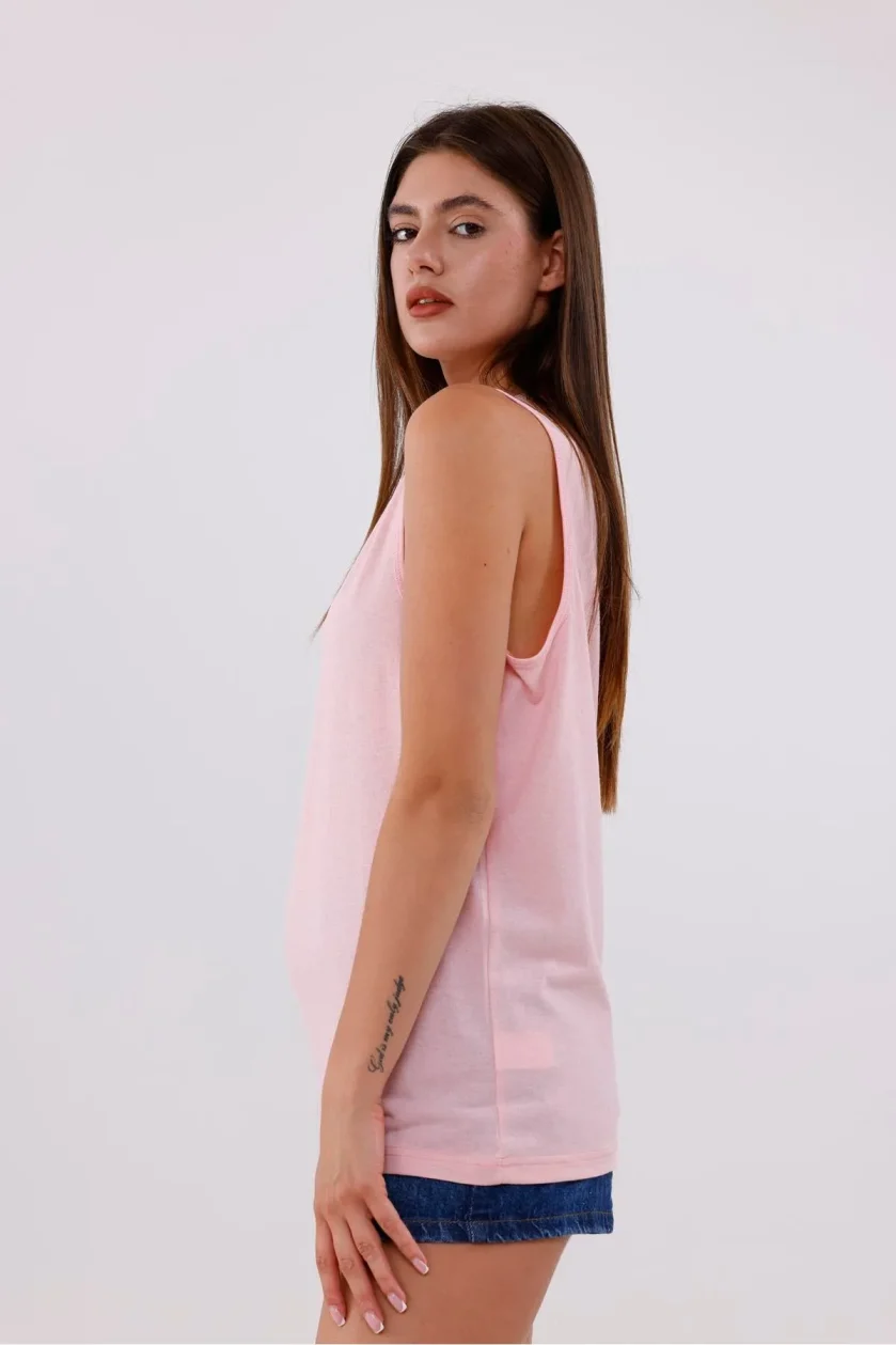Unisex Sıfır Kol Atlet - Görsel 25