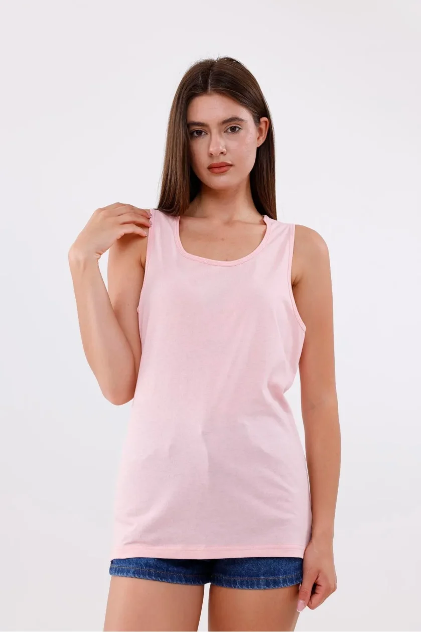 Unisex Sıfır Kol Atlet - Görsel 29