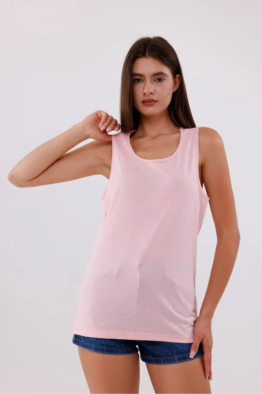 Unisex Sıfır Kol Atlet - Görsel 30